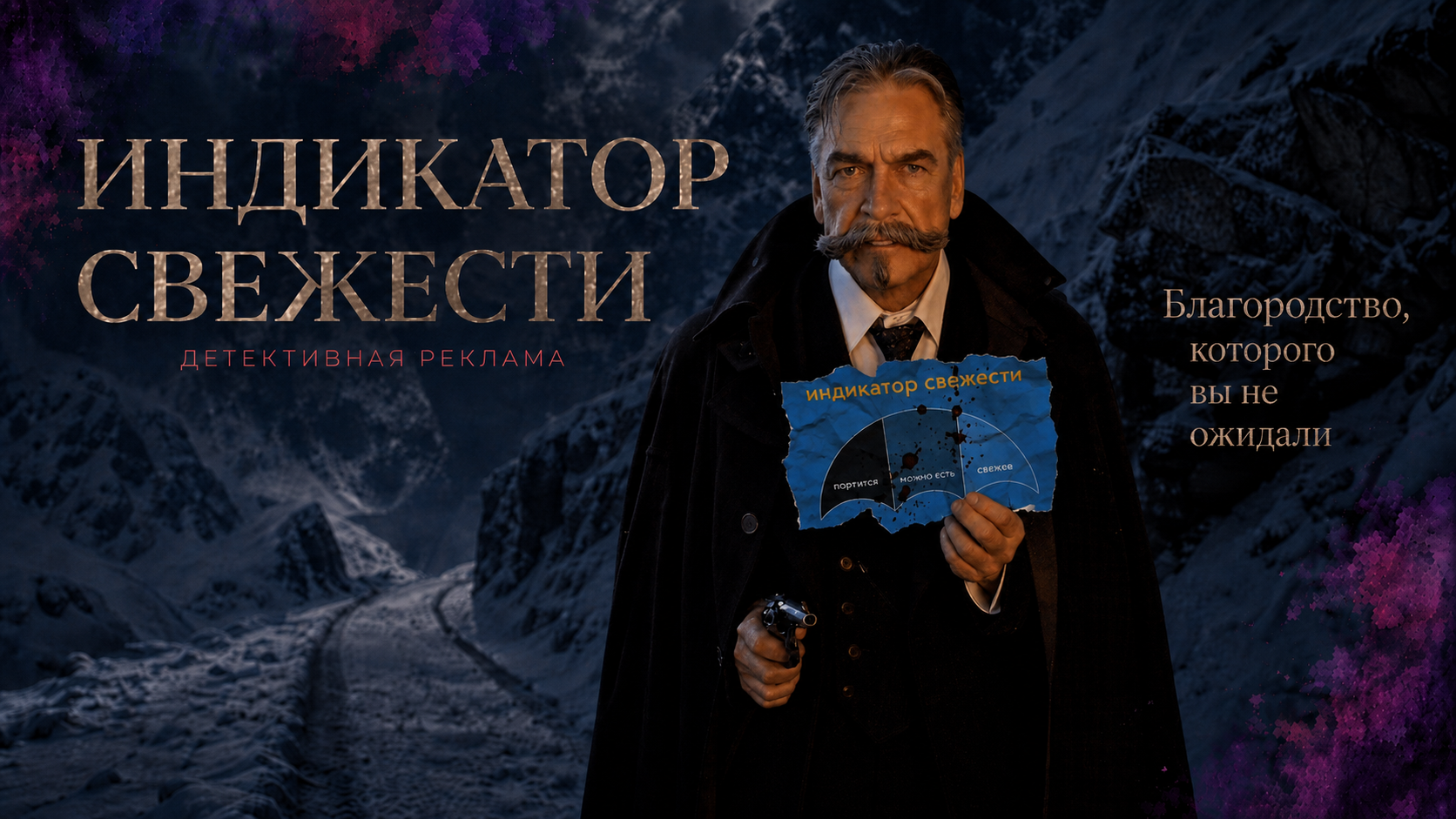 Обложка ролика «Реклама черепахового супа по мотивам фильма «Убийство в Восточном экспрессе»»